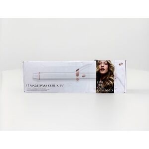 T3 SinglePass Curl X 1 1/4" 1.25" Extra Long Barrel Curling Iron 9 Heat NEW